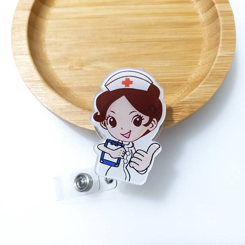 Thumb nurse through button