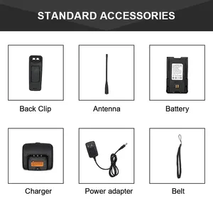 Meilleure radio VHF/UHF portable <span class=keywords><strong>sans</strong></span> <span class=keywords><strong>fil</strong></span> <span class=keywords><strong>longue</strong></span> <span class=keywords><strong>portée</strong></span> ETMY ET-538 10W haute puissance, étanche IP68, pour la randonnée, talkie-walkie bidirectionnel - Product Image 6