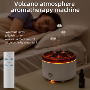 Flame Series Explosive Jellyfish Fire Mountain Humidificador Perfume Difusor Aromaterapia Difusor Ayuda a dormir Humidificador de aire - Product Image 2