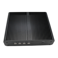 Mini PC EGLOBAL sin Ventilador, Alder Lake Intel Core I7-10510U, Computadora de Escritorio para Juegos con Core, Win10/Linux, Computadora Intel Iris