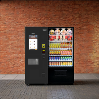 Distributeur automatique de boissons et de snacks TCN, à pièces, multifonctionnel, entièrement automatique, pour les entreprises de café