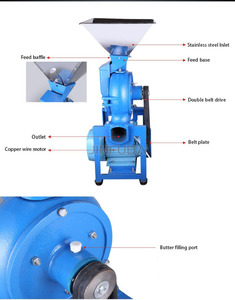 Máquina de molienda de especias de azúcar comercial Máquina de molienda de granos molinillo de sal - Product Image 6