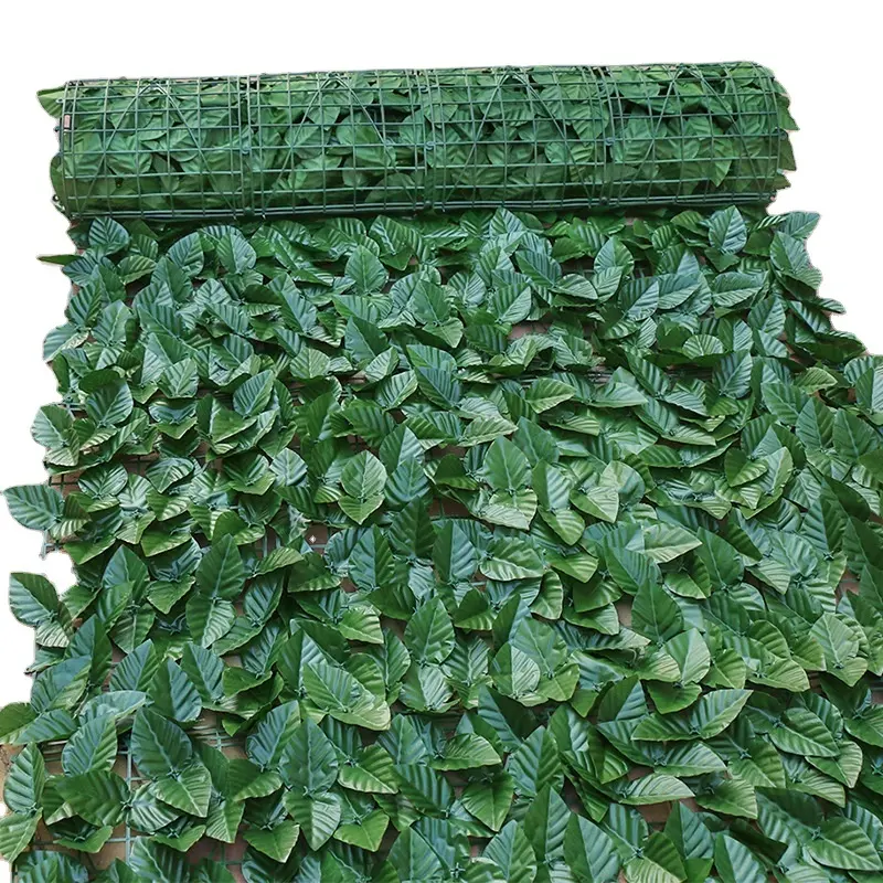Artificial Hedges Fence and Faux Ivy Vine Leaf Decoration for Outdoor Decor Artificial Ivy Privacy Fence Screen