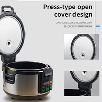 Xeiooleo — cocotte-minute électrique de 16l, appareil pour faire bouillir les perles, du lait, de la clinique de thé, appareil de cuisson, poêle antiadhésive pour la fabrication des perles