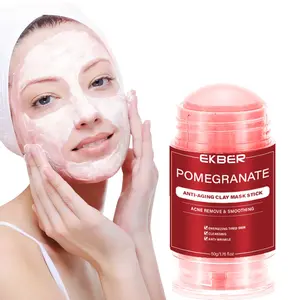 Private Label Clay Stick Mask Deep Moisturizing Facial Mud Mask Cleansing Mask Purifying Clay Stick Face Mud