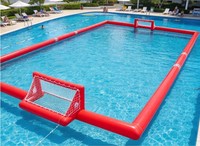 Terrain de jeu aquatique gonflable de qualité commerciale pour paddle board et water polo, flottant, pour lacs et mers