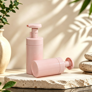 Bouteille à pompe en mousse à double paroi personnalisée avec logo sérigraphié 100/150/200/250 ml, logo personnalisé pour savon pour les mains, cosmétiques - Product Image 3