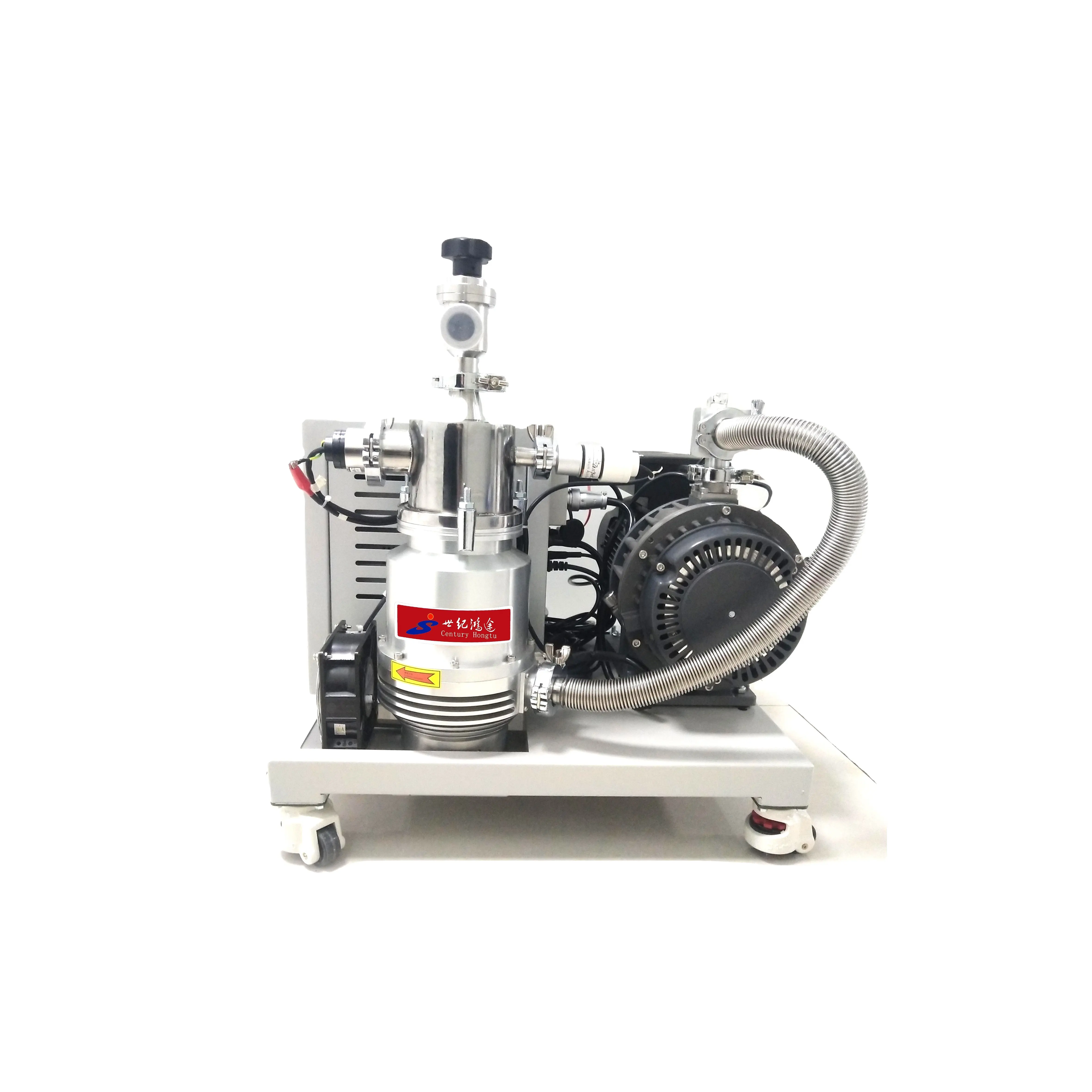 High Vacuum Vompact Turbo Vacuum Pumping Station Turbo Vacuum Pump System