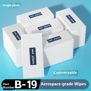 Toallitas húmedas de tela no tejida empaquetadas individualmente para uso en hoteles de aerolíneas Pañuelos de limpieza desechables de limón suave para pequeñas empresas - Product Image 2