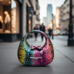 Sac à main FZKYBAG de créateur pour femme, motif serpent, forme cadre, fermeture éclair, doublure en cuir véritable, luxe, mode décontractée, usage quotidien - Product Image 2