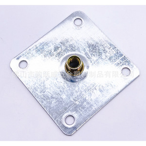 Plaque en fer zingué pour vis de meubles, 7x7x1,5 mm, support d'angle droit pour connexion bois, accessoire de quincaillerie - Product Image 3