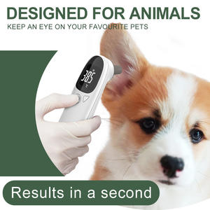 Thermomètre de Luxe en ABS pour Animaux de Compagnie (Chats et Chiens) – Rechargeable, Mesure Rapide de la Température, Écologique, Utilisation Auriculaire, Forme Arrondie – Vente en Gros - Product Image 2
