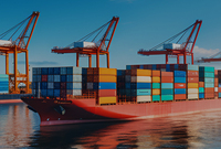 Transitaire, conteneur à porte entièrement ouverte, chargements par un transitaire de confiance, conteneur de stockage, conteneur d'expédition