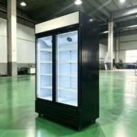 YUANDA Vitrine Réfrigérée Commerciale Blanche pour Fleurs, Système de Refroidissement Sans Givre et Sans Vidange pour Fleuristes