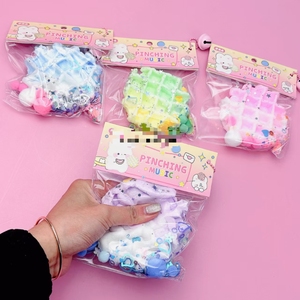 2024 tiktok Hot Bán sáng tạo mô phỏng Waffle giải nén đồ chơi căng thẳng cứu trợ chậm phục hồi bóp đồ chơi - Product Image 2