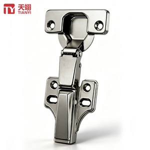TIANYI Two Stage Force 105 Degree <b>Cabinet</b> Hinge Titanium Gold Cold Rolled Steel Full Half Overlay Inset Quick Install Hinge - Product Image 1