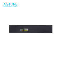 AISTONE Mini PC industriel sans ventilateur, best-seller, J1900 Quad core, 4 ports LAN 1G, DDR3, SSD MSATA, WiFi/4G LTE, pare-feu de bureau