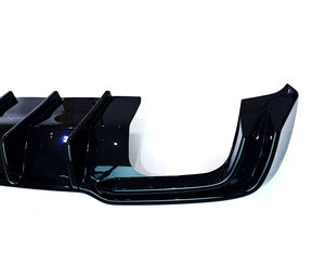 Diffusore Posteriore Auto di Alta Qualità in ABS Nero Lucido per <span class=keywords><strong>AUDI</strong></span> S3/ <span class=keywords><strong>A3</strong></span> S-Line 8V Facelift <span class=keywords><strong>Sportback</strong></span> 2016-2020 - Product Image 4