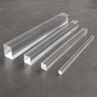 Barre/Colonne en Acrylique PMMA Transparent Solide Xiangwang, Diamètre Personnalisé avec Traitement sur Mesure, Température d'Impression 200°C, Fabriqué en Chine
