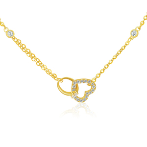 Sophisticated ladies gold chain design 
