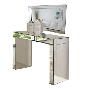 MR-401008 다섯 스타 호텔 비친 허영 살롱 가구 복도 콘솔 테이블 벽 거울 세트 - Product Image 1