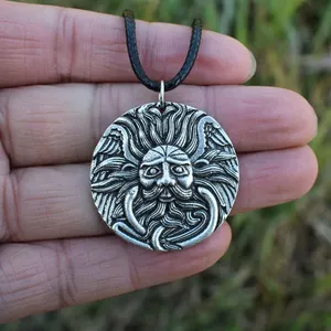 Collier pendentif en tungstène Bel <span class=keywords><strong>Celt</strong></span>, dieu irlandais du feu et du soleil, amulette familiale classique, symbole talisman, collier ras du cou SanLan, 1 pièce - Product Image 1
