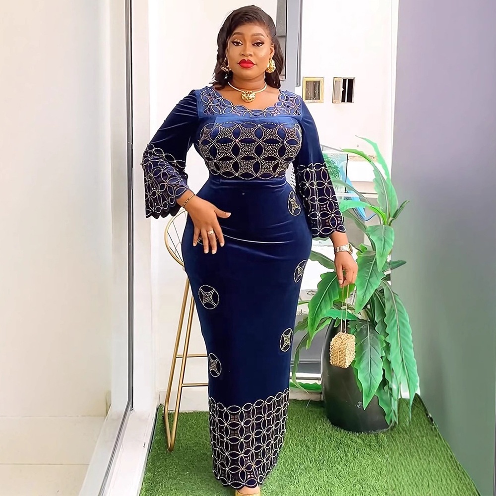 sachin and babi light blue dress Simple Elegant Ankara Maxi Dress African Dresses In Maxi, Midi And Short  Ankara Prints CUMO main image 1