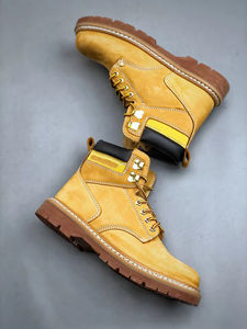 Chaussures de randonnée en cuir à la cheville haute de conception de qualité de luxe à la mode chaussures tactiques imperméables en cuir légères et élégantes - Product Image 4