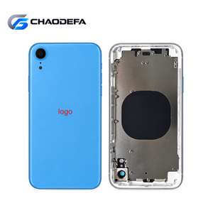 Châssis de remplacement pour iPhone XR avec vitre arrière, cadre métallique central et petites pièces, garantie 1 an - Product Image 3