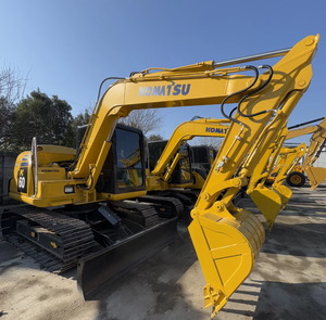 Excavatrice sur chenilles Komatsu PC60 d'occasion |   Moteur d'origine japonais |   Bon état de fonctionnement |   Mini-excavatrice de 6 tonnes à vendre - Product Image 1