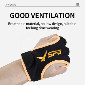 Guantes de Tiro con Arco, Protección para Tres Dedos, Equipo de Protección para Manos, Accesorios para Práctica de Caza con Arco Recurvo y Compuesto - Product Image 4