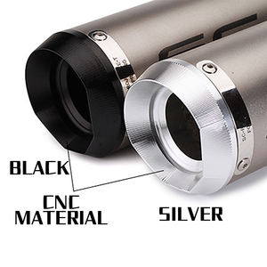 Silencieux d'échappement universel 51mm pour motos NINJA400 R6 CB650R GSX-R750 GTS250 modifié sc tuyau d'échappement arrière en acier inoxydable - Product Image 5