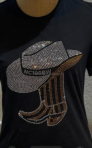Bling WE ARE STRONG WOMEN NCBW 100 Motivos de transferencia de diamantes de imitación de cristal para camisetas, Adhesivo de transferencia termoadhesivo de cristal dorado NC100BW - Product Image 3