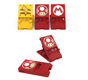 Support portable pour console <span class=keywords><strong>Nintendo</strong></span> <span class=keywords><strong>Switch</strong></span> 2, support créatif pour console de jeu NS2 avec rangement pour cartes de jeu - Product Image 2