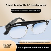 Nouvelle mode GS13 lunettes intelligentes BLE5.4 connectivité IPX-6 étanche AI reconnaissance vocale pliable traduction 1080P FHD double