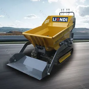 Minidumper High Quality Hydraulic Crawler Gasoline Engine 500kg Self Loading Mini Dumper Minidumper For Cheap