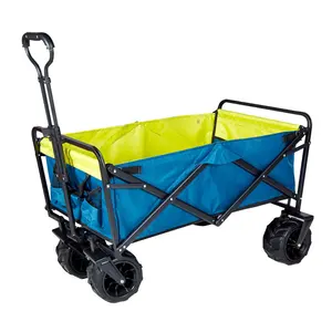 Chariot à roulettes pour le jardin, chariot pliable, Portable, vente en gros, usine, nouveau Design,