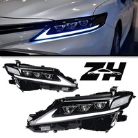 Ensemble de phares de remplacement pour Toyota Camry 2018-2023, amélioration de la qualité supérieure, projecteur LED, feux de jour DRL, clignotants séquentiels