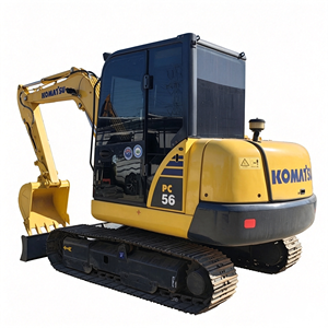 Excavadora Komatsu PC56-7 de Segunda Mano, Usada, con Pocas Horas, en Shanghái, en Venta, de Alta Calidad - Product Image 1