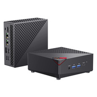 Mini ordenador host de oficina y hogar de alto rendimiento de carga rápida de 2 redes de seis núcleos AMD Ryzen