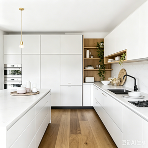 Soundproof PVC Foam Board Flexible Rigid Anti Oil Corrosion Resistant High Toughness <b>Kitchen</b> Cabinet Door Wall Decoration - Product Image 5