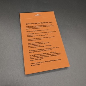 Cajas de Embalaje de Papel con Orificio para Colgar Personalizadas, Cajas de Cartón Impresas para Gorras de Malla y Accesorios para el Cabello - Product Image 4