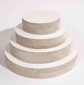 กระดานดรัมเค้กแบบแข็งแผ่นรองเค้กทรงกลมแบบกระดาษลูกฟูกแบบใช้แล้วทิ้ง4 6 8 10 12นิ้ว - Product Image 6