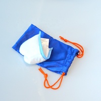 Masque de sommeil confortable en cristal pour les yeux secs, anti-rides, soulagement des cernes, masque de sommeil occultant, compresse chaude/froide pour les yeux