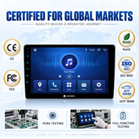 Pemutar DVD Mobil Android Universal FYDZ 2 Din 9 Inch GPS Navigasi BT Radio FM DSP Mirror Link