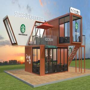 简易集装箱房集装箱别墅出租便携式微型房负担得起的集装箱公寓 - Product Image 3