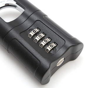 Cadenas à combinaison à code réinitialisable en alliage de zinc métallique pour portail d'entrepôt extérieur haute sécurité - Product Image 2