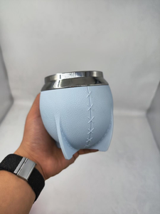 <span class=keywords><strong>Tasse</strong></span> en métal à double paroi Usine Paille en métal sous vide en acier inoxydable Hot Mate Set <span class=keywords><strong>Tasse</strong></span> à thé <span class=keywords><strong>pour</strong></span> Yerba Mate Paille avec couvercle en cuir - Product Image 6