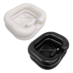 Évier de bassin de cheveux de lavage d'air portatif d'hôpital médical désactivé bassin gonflable de shampooing de lavage pour le Patient - Product Image 6