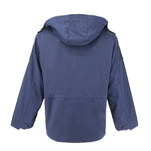 KMS <span class=keywords><strong>ya</strong></span> hecho azul uniforme táctico de invierno ligero transpirable al aire libre impermeable campo de combate M65 chaqueta - Product Image 2